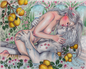 'Lemon Gardens' Limited Edition Print