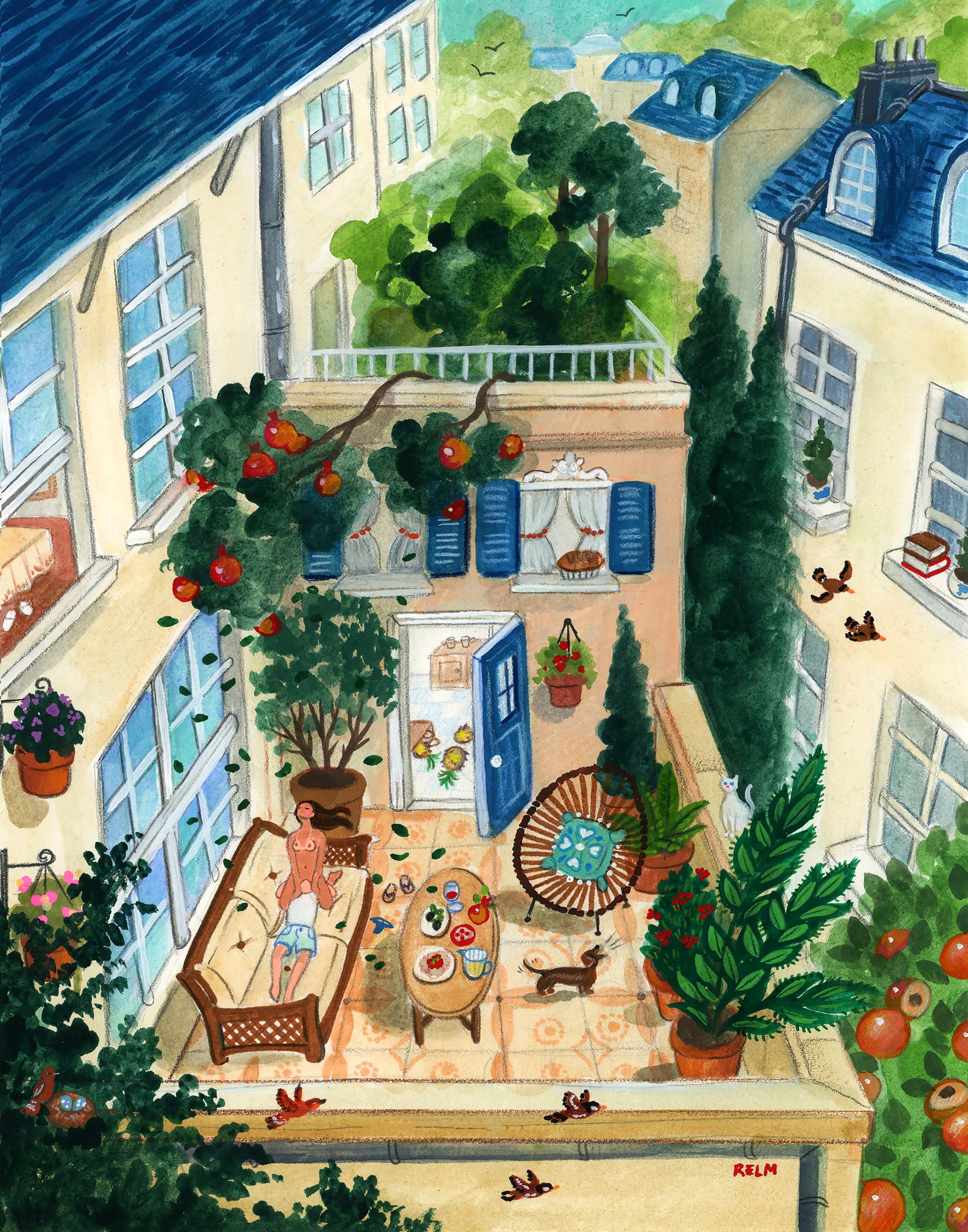 'A Light Breeze' Original Painting – Relm Artist
