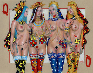 1 left! ‘4 Of A Kind’ Limited Print