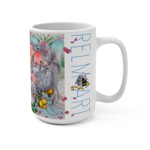 'Lemon Gardens' 15 Oz Mug