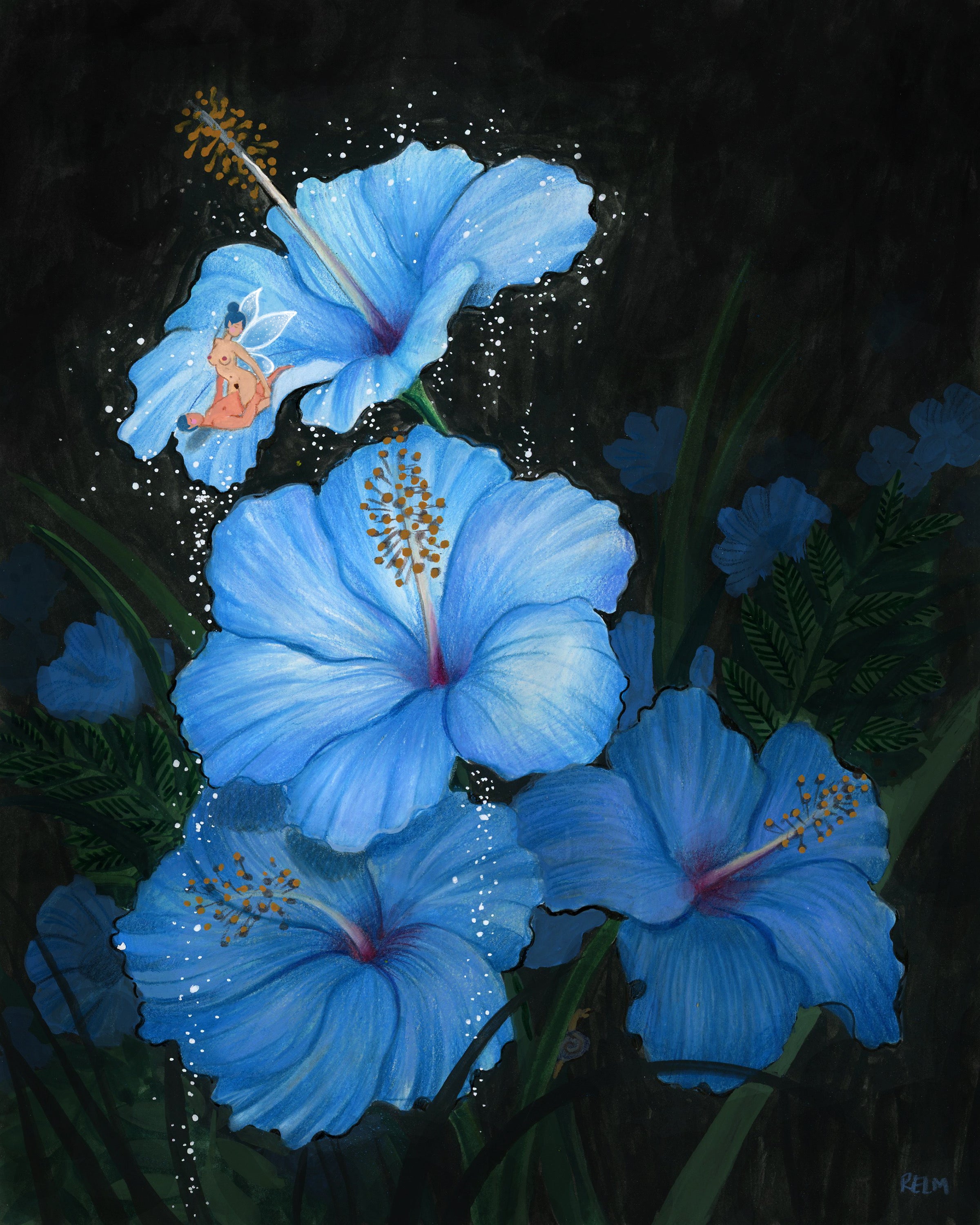 ‘Within the Garden’ Original Painting – Relm Artist
