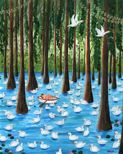 Swan Lake Original Painting – Relm Artist
