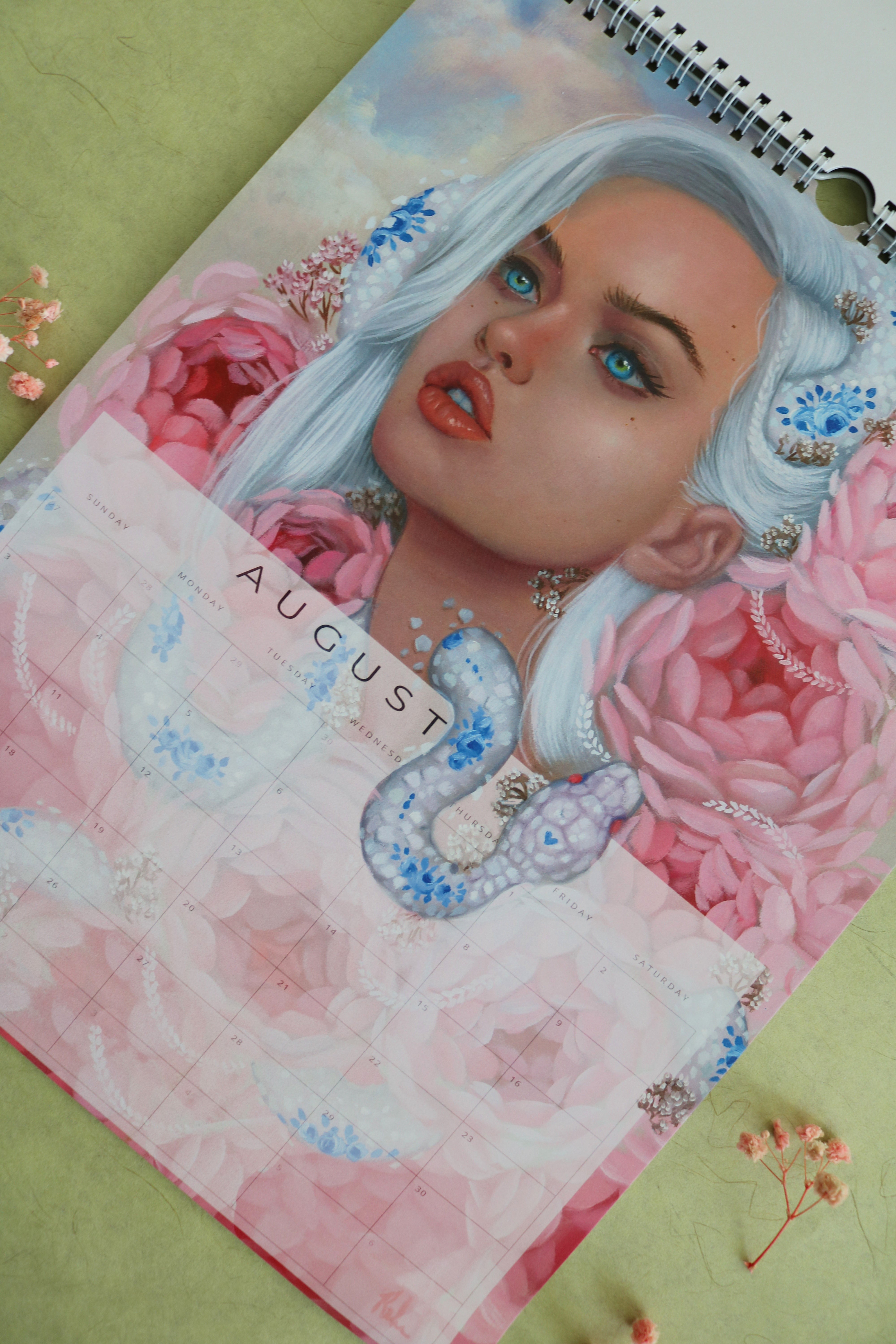 'RELM 2025 Wall Calendar' Oil Paintings
