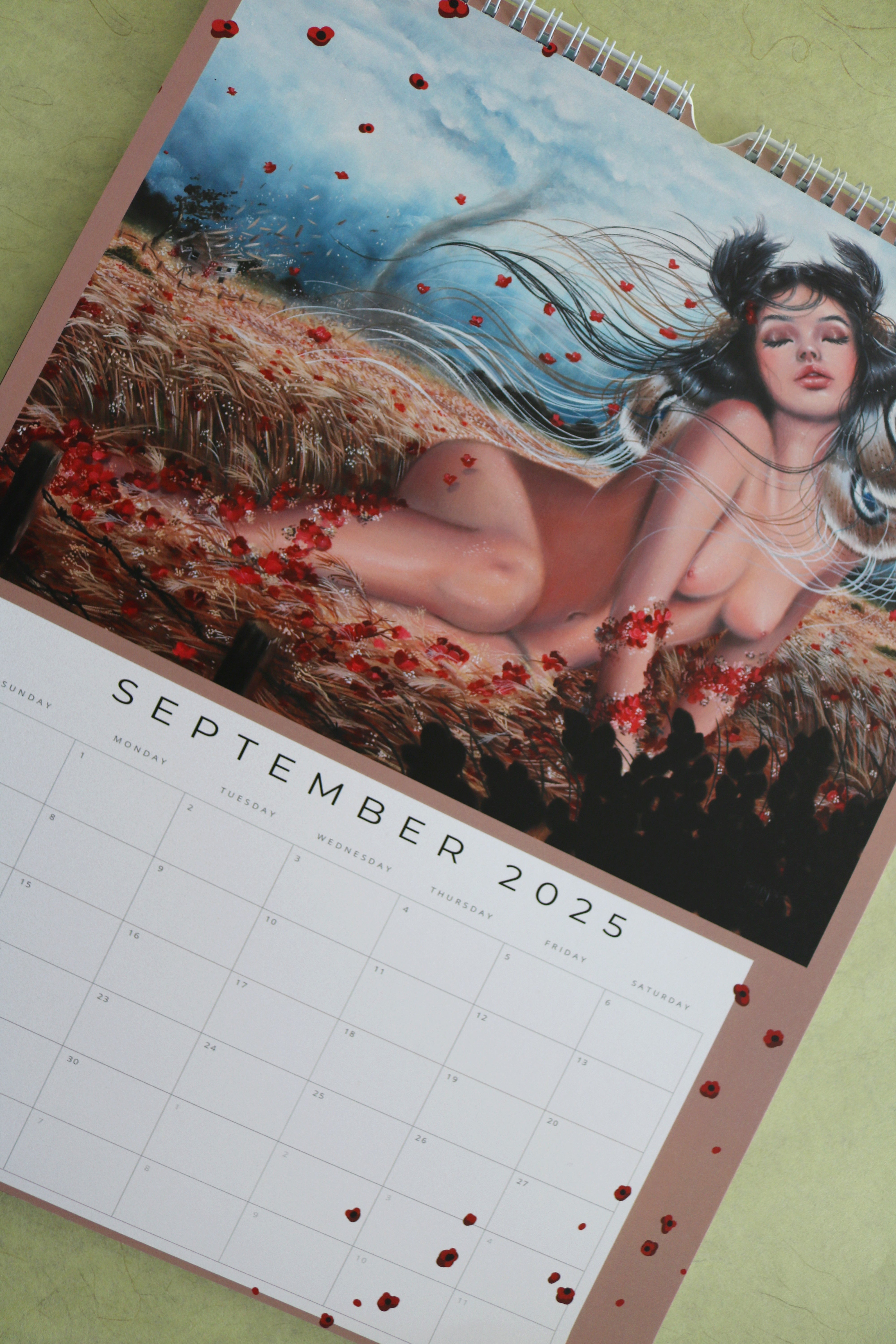 'RELM 2025 Wall Calendar' Oil Paintings