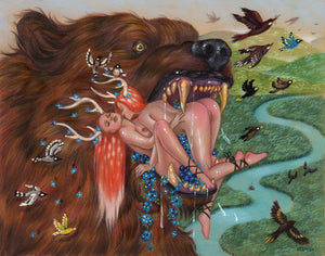 'Primal Affair' Original Drawing