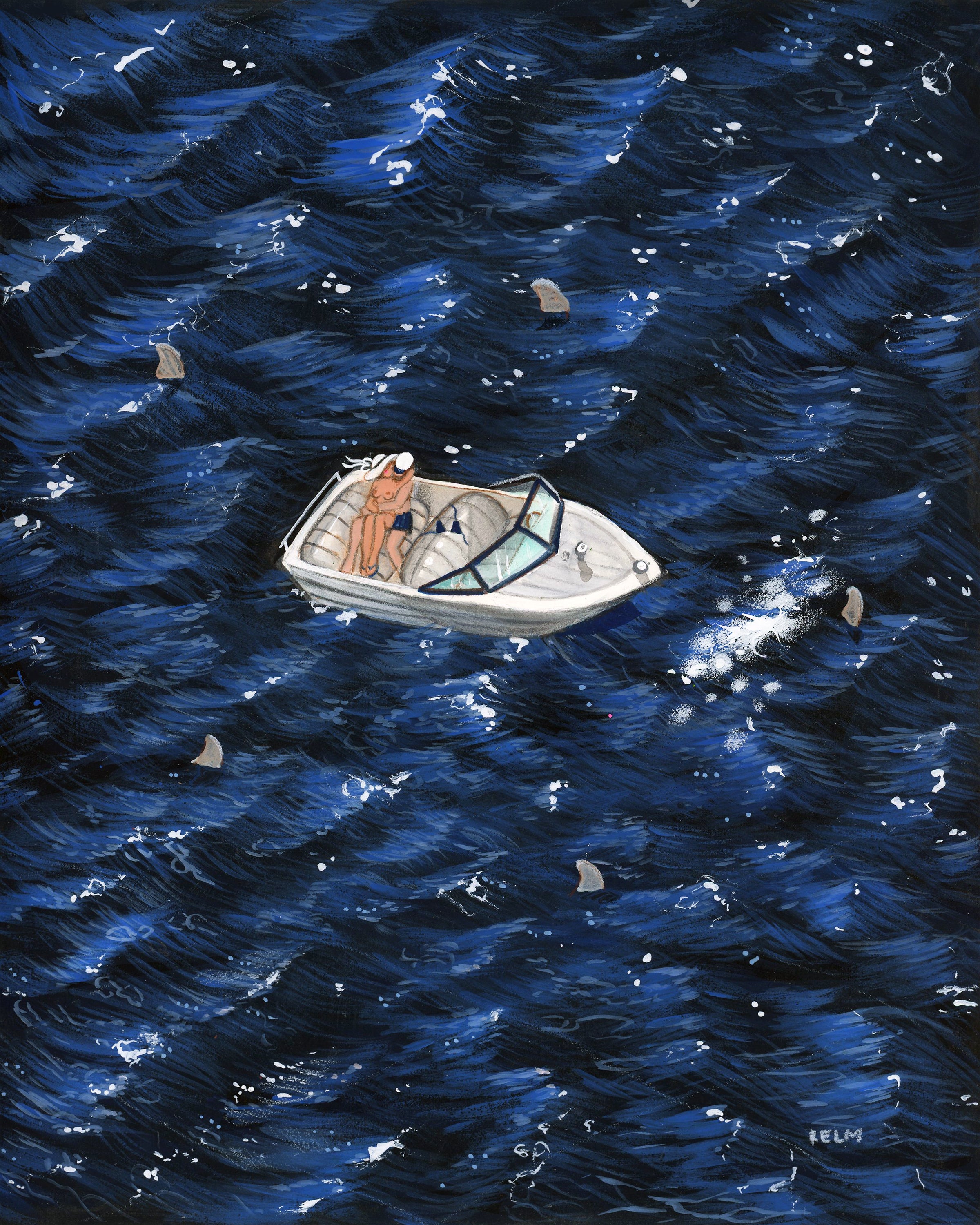 Adrift Original Painting