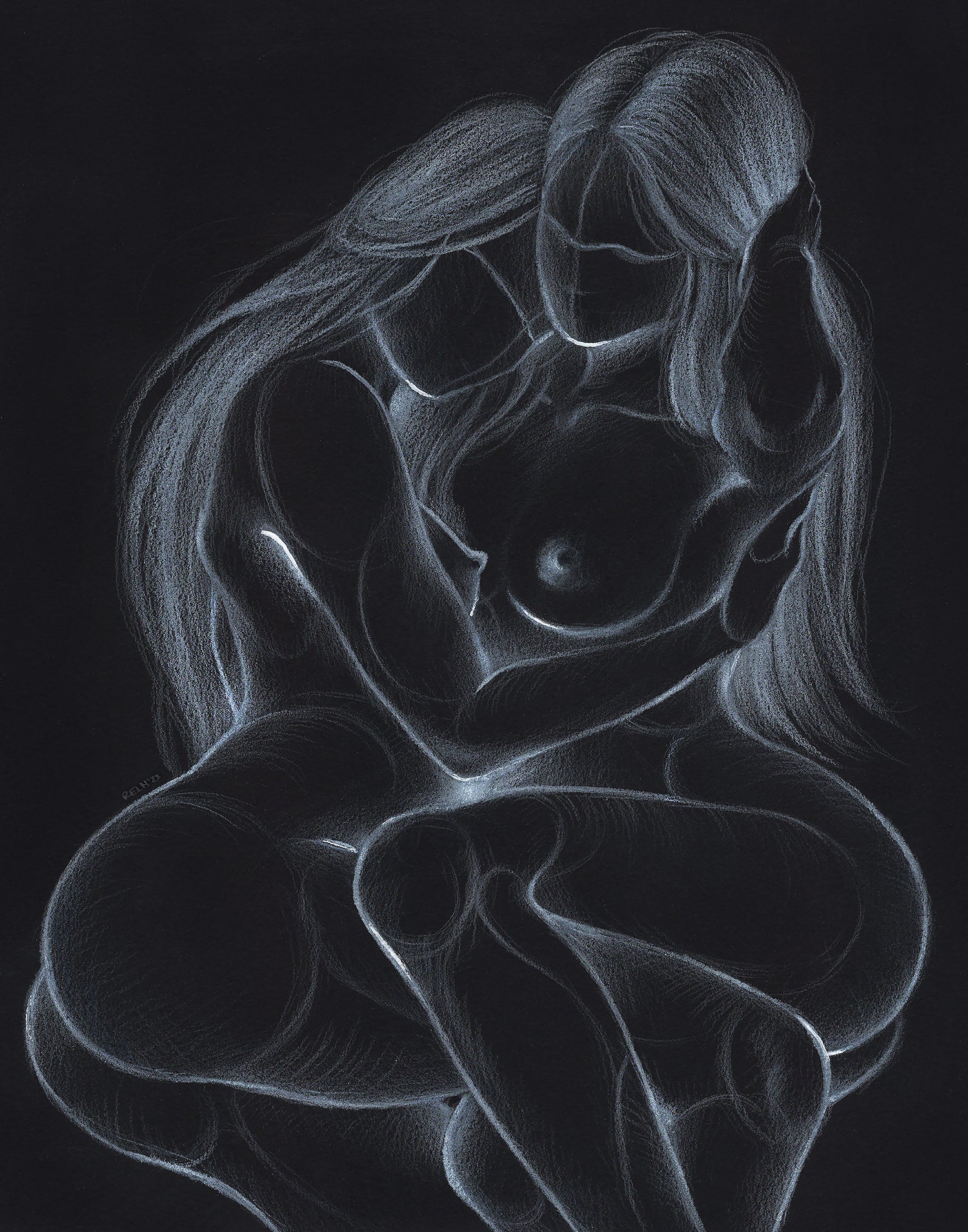 'My Haven' Original Drawing