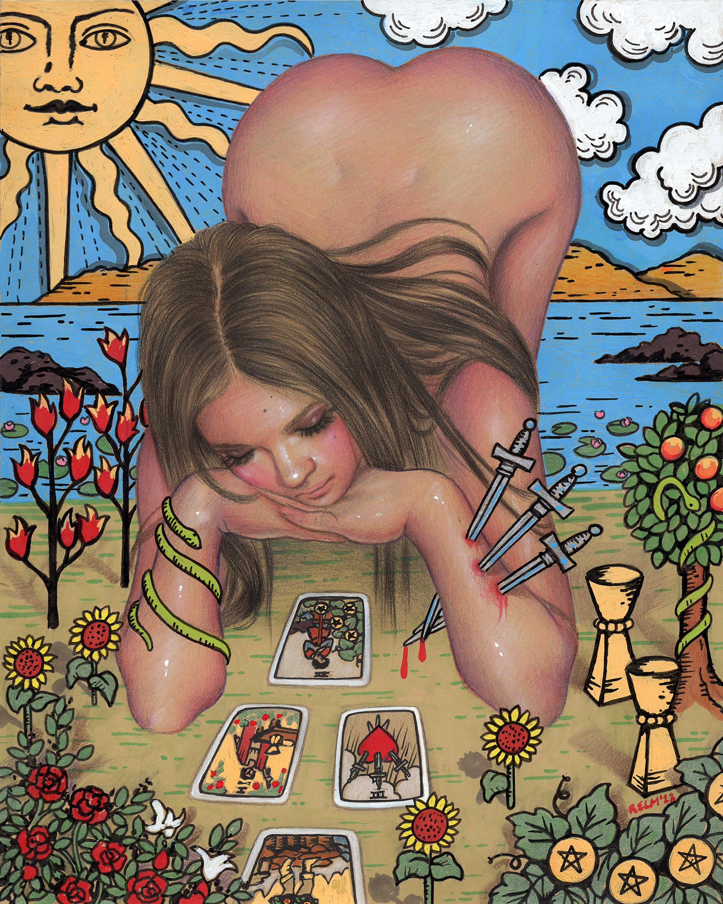 'Guidance' Original Drawing