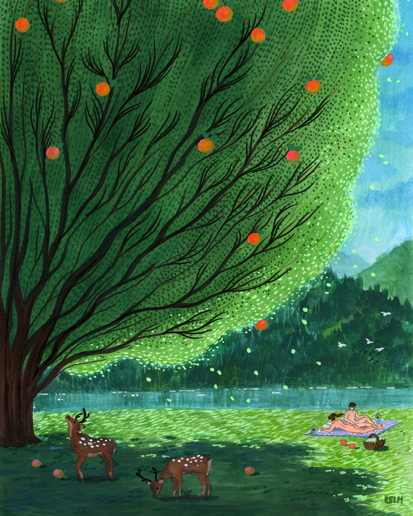 Peach Season - Original Painting – Relm Artist