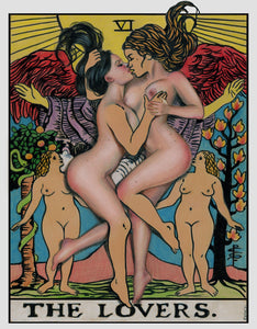 'The Lovers' Original Drawing
