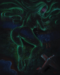 ‘Quarter after Midnight’ Original Drawing