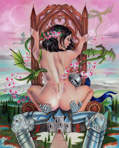 'Midsummer Knights Dream' Original Drawing